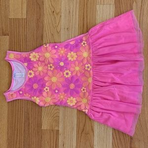 Justice Flower Sequin dress size 7